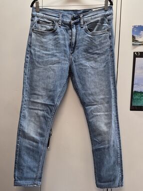 rag & bone Light Blue Slim Straight Jeans